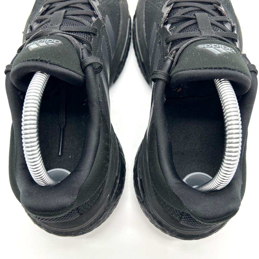Adidas SolarGlide 5 Sneakers Womens 8 Black‎ Carbon Running Shoes GX5494 - Picture 7 of 11